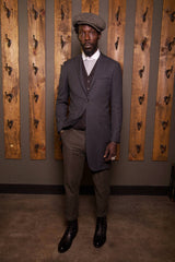 1911 Long jacket-Bykowski Tailor & Garb tailored fit Wool prohibition heritage clothing Gatsby hand crafted Dapper Classic 1930's 1920's 1910's vintage inspired Rustic Made in USA Handcrafted Edwardian