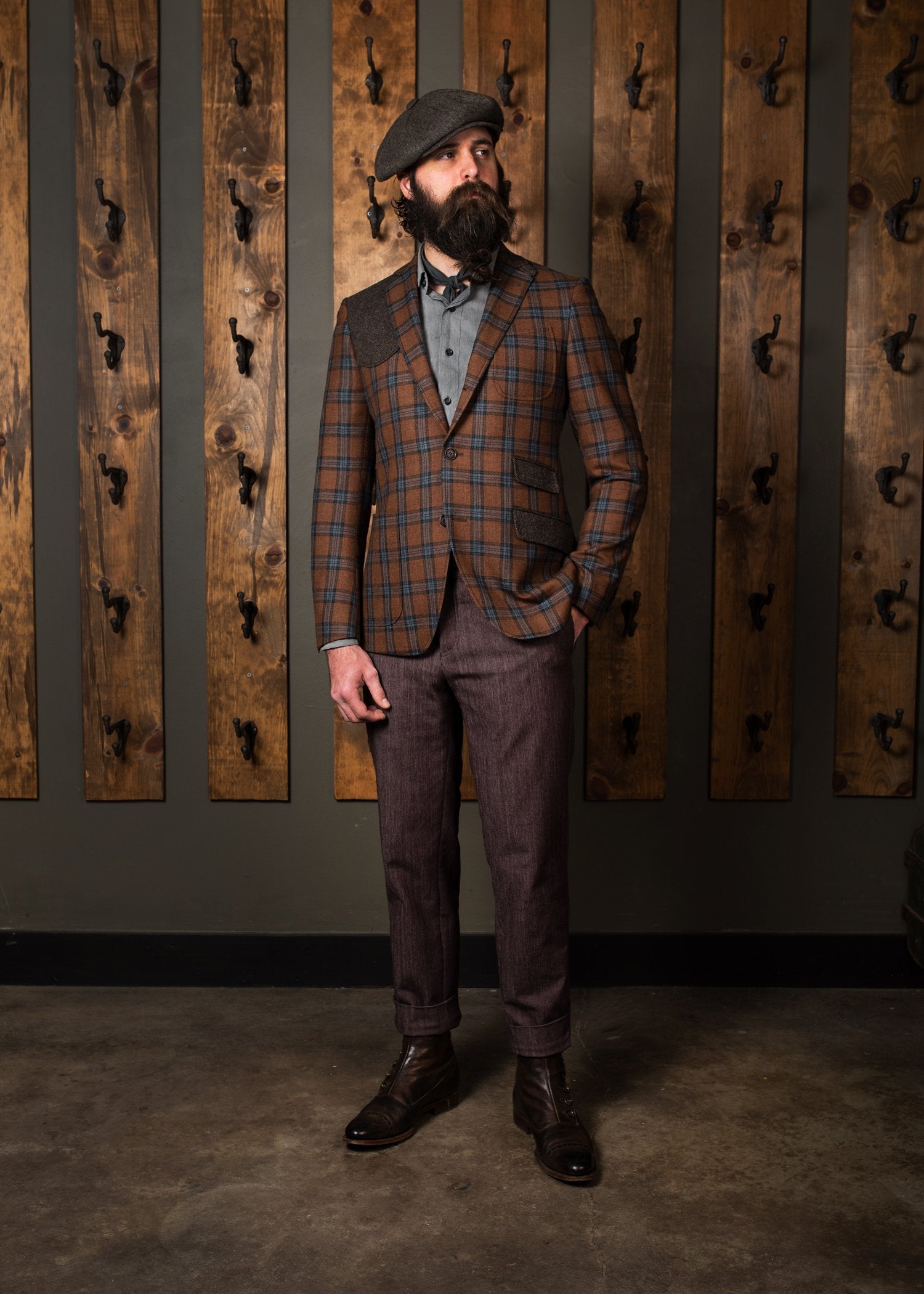 Contrast Shooting Jacket