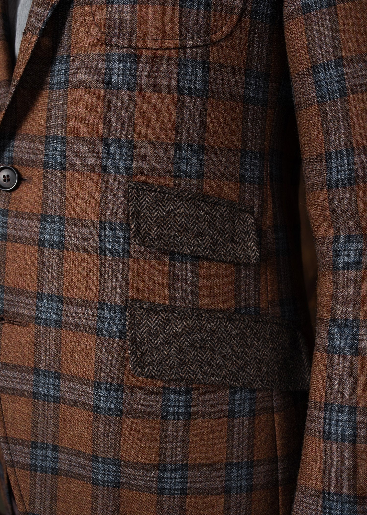 Contrast Shooting Jacket