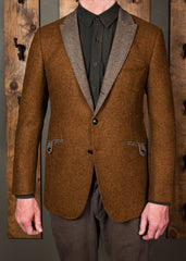 Contrast Jacket - Rust