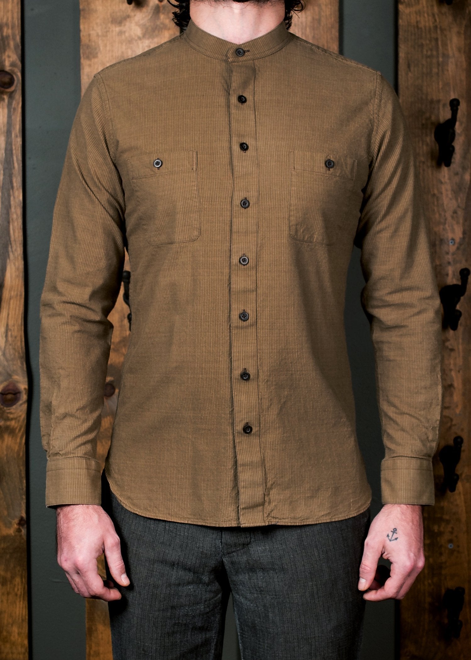 Railroad Shirt Brown