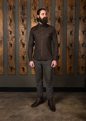 Marksman Check - Black and Brown Shirt