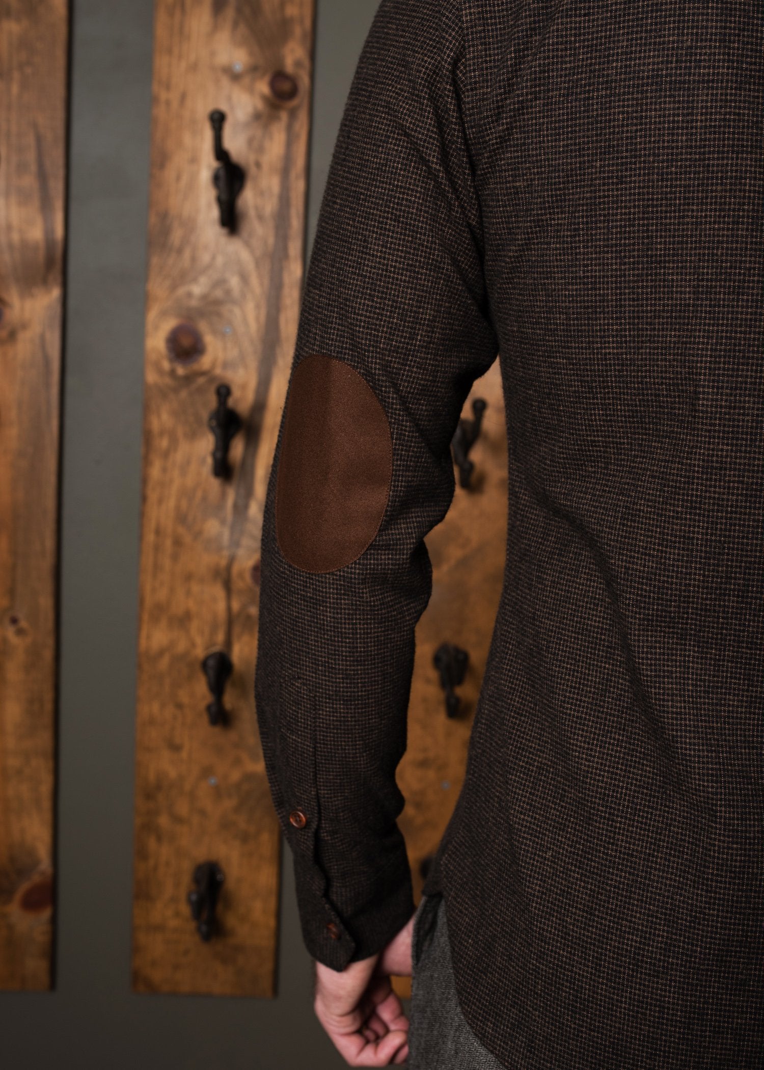 Marksman Check - Black and Brown Shirt