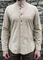 Balister Shirt vanilla latte stripe