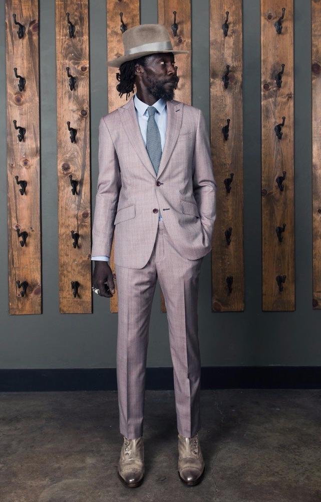 Classic Peak Slant Pocket Suit (Assorted Patterns)