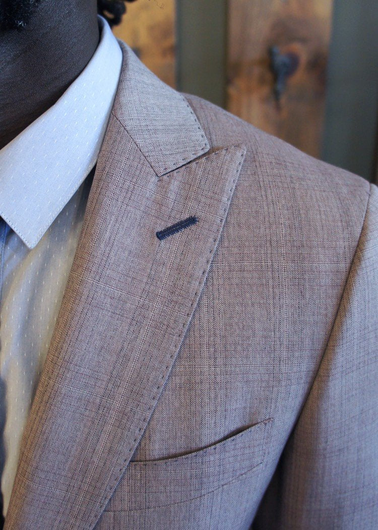 Classic Peak Slant Pocket Suit (Assorted Patterns)