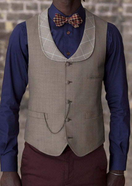 Shawl lapel deals waistcoat