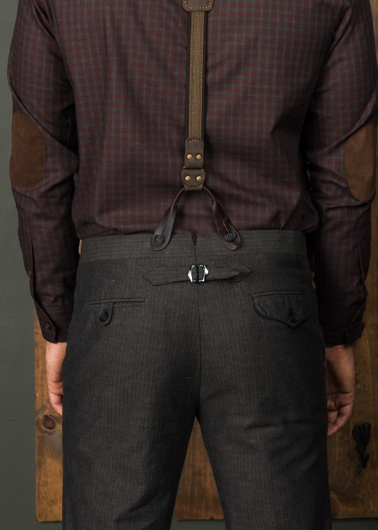 Denim Cossack Scofflaw Trousers