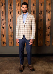Blue Floral Standard Spread Shirt