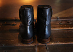 Merganser Button Boot Black ( made to order only)