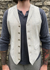 Arc pocket Notch Lapel Waistcoat