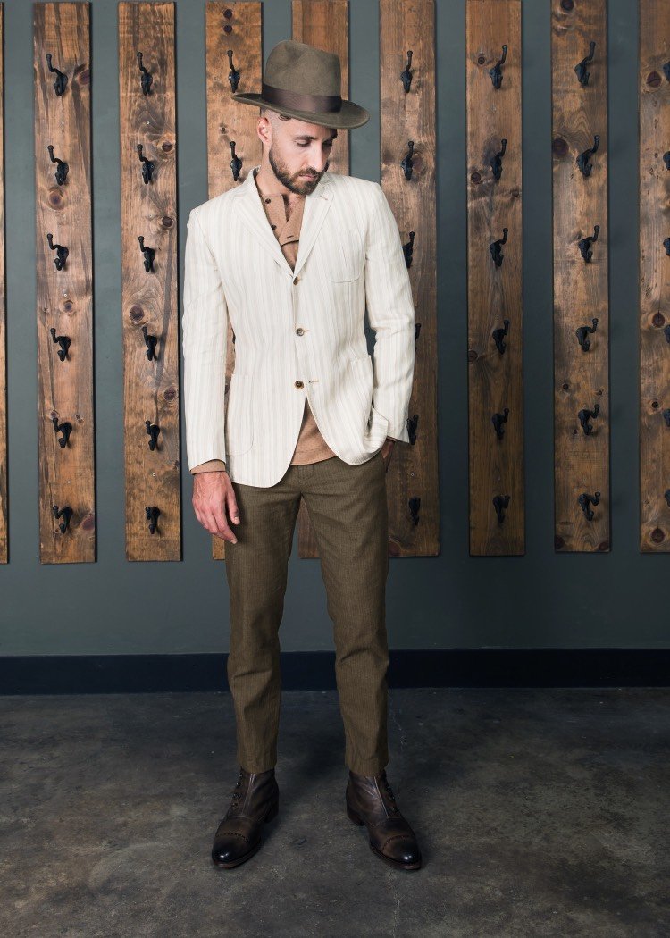 Pleat Patch Jacket
