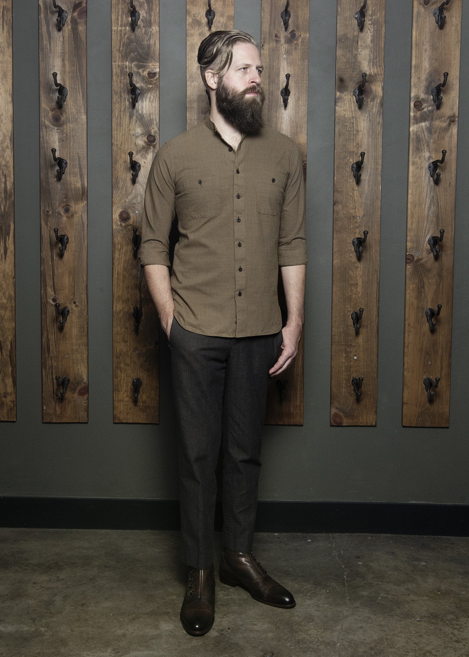 Railroad Shirt Brown