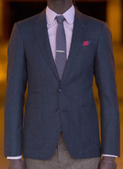 Shallow Notch Blazer -Bykowski Tailor & Garb prohibition tailored fit slim fit Wool Made in USA Classic Dapper Gatsby Handcrafted 1930's