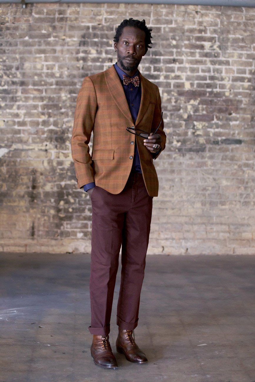 Shawl Jacket-Bykowski Tailor & Garb Cotton prohibition tailored fit vintage inspired slim fit Victorian Wool Made in USA heritage clothing Dapper Edwardian 1930's 1920's 1910's