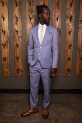 Summer Dress Casual Suit-Bykowski Tailor & Garb Cotton Casual tailored fit Wool vintage inspired Made in USA Dapper Classic