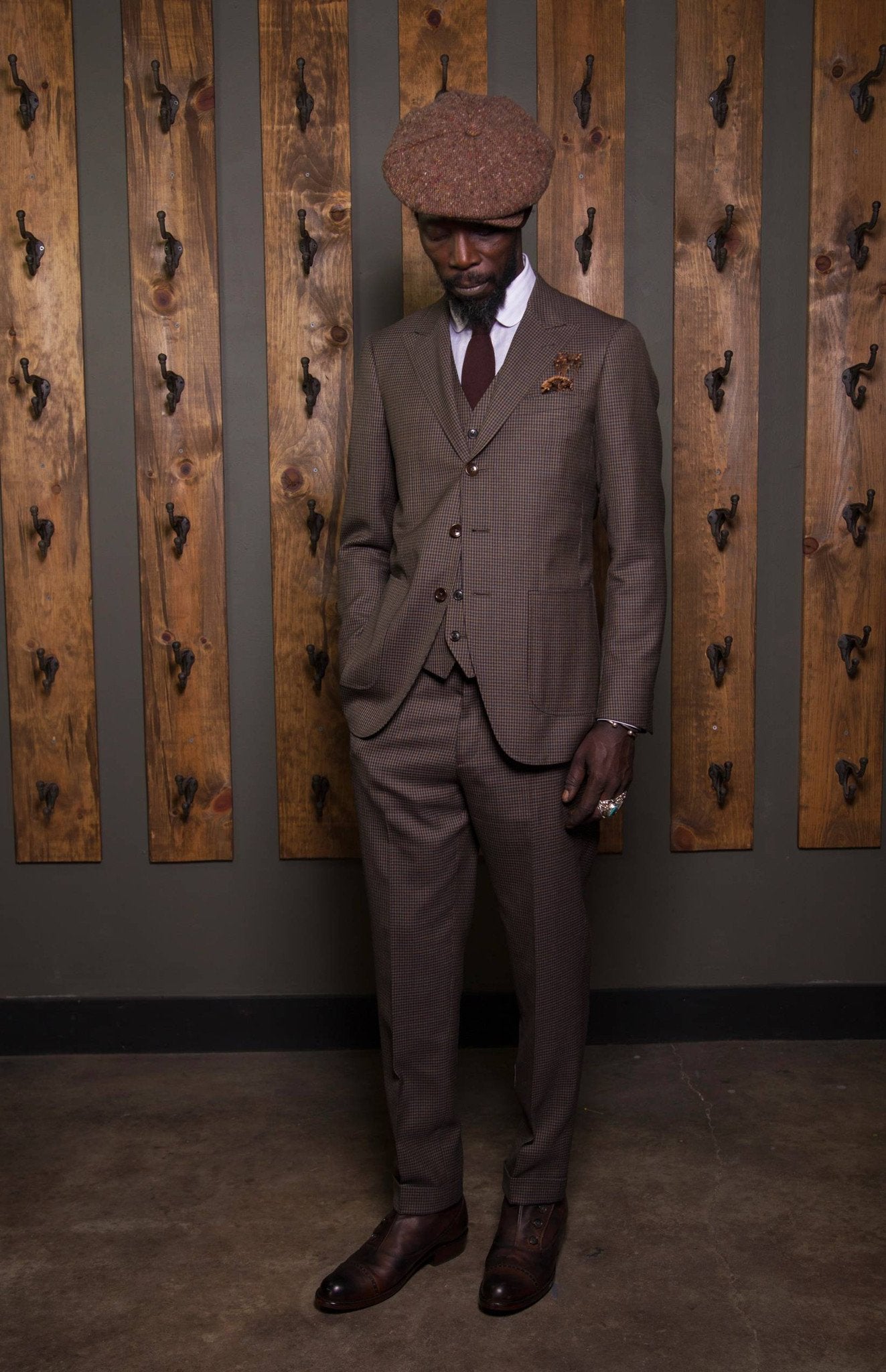 The 1925 Suit-Bykowski Tailor & Garb tailored fit slim fit vintage inspired Wool Rustic prohibition peaky blinders Handcrafted Made in USA Gatsby 1930's 1920's 1910's Dapper Edwardian