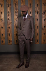The 1925 Suit-Bykowski Tailor & Garb tailored fit slim fit vintage inspired Wool Rustic prohibition peaky blinders Handcrafted Made in USA Gatsby 1930's 1920's 1910's Dapper Edwardian