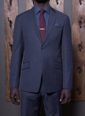 Two-Piece classic suit-Bykowski Tailor & Garb slim fit tailored fit Wool 1920's Dapper hand crafted