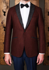 Curved Peak Tuxedo Jacket