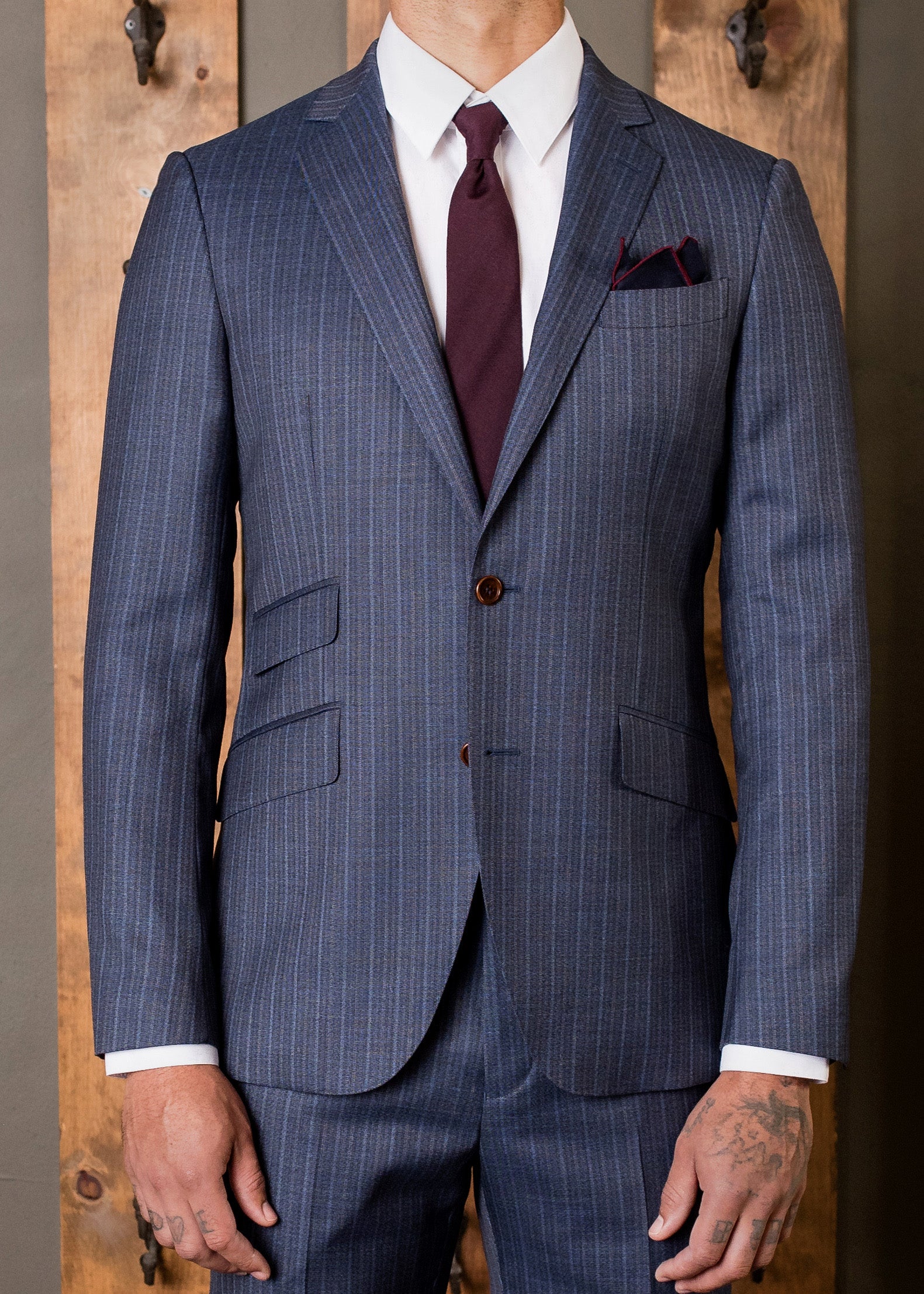 Notch Ticket Pocket Suit