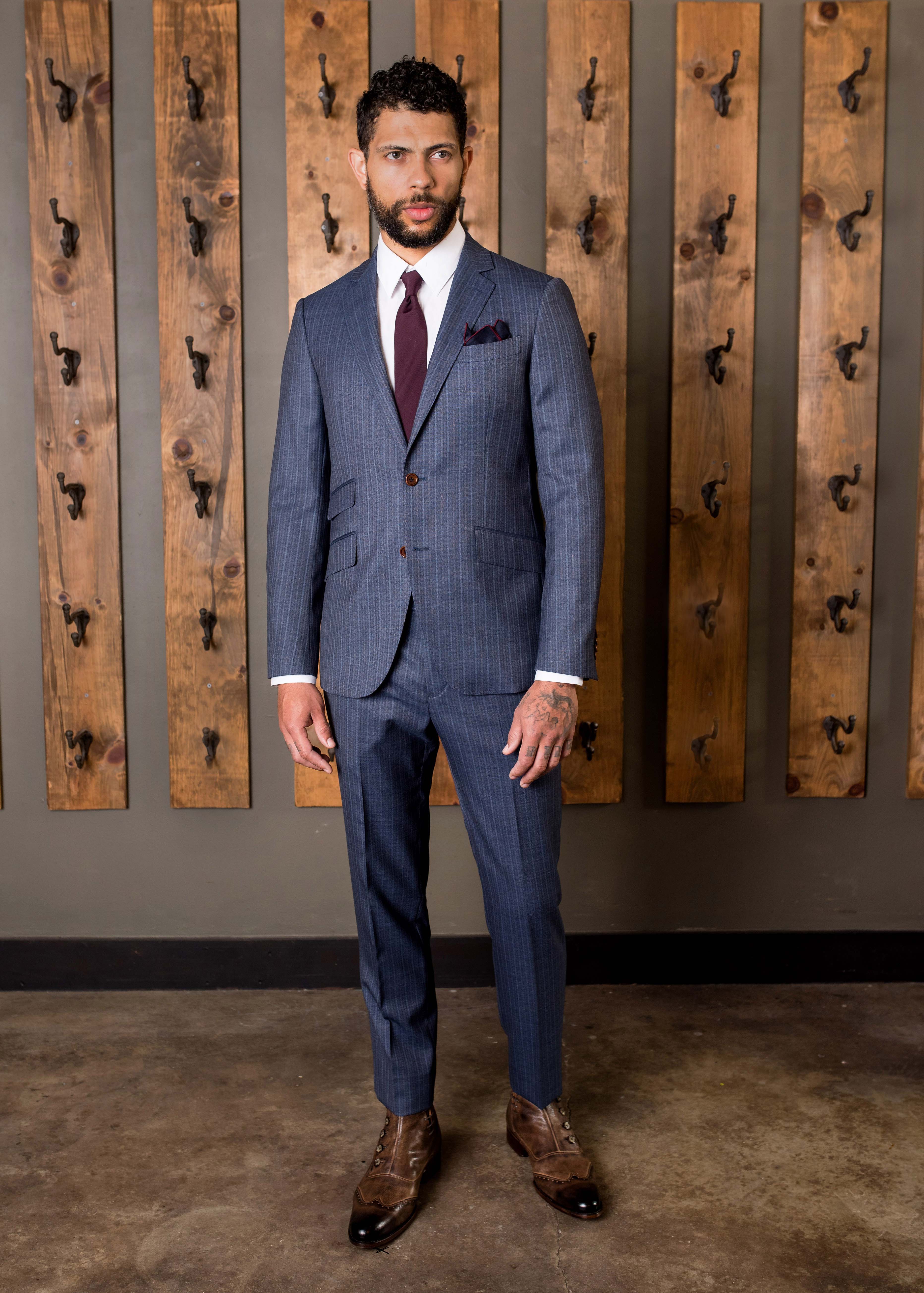 Notch Ticket Pocket Suit