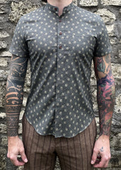 short sleeve calico Shirt