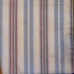 White with Blue and Red Stripes