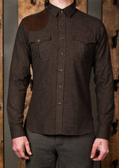 Marksman Check - Black and Brown Shirt