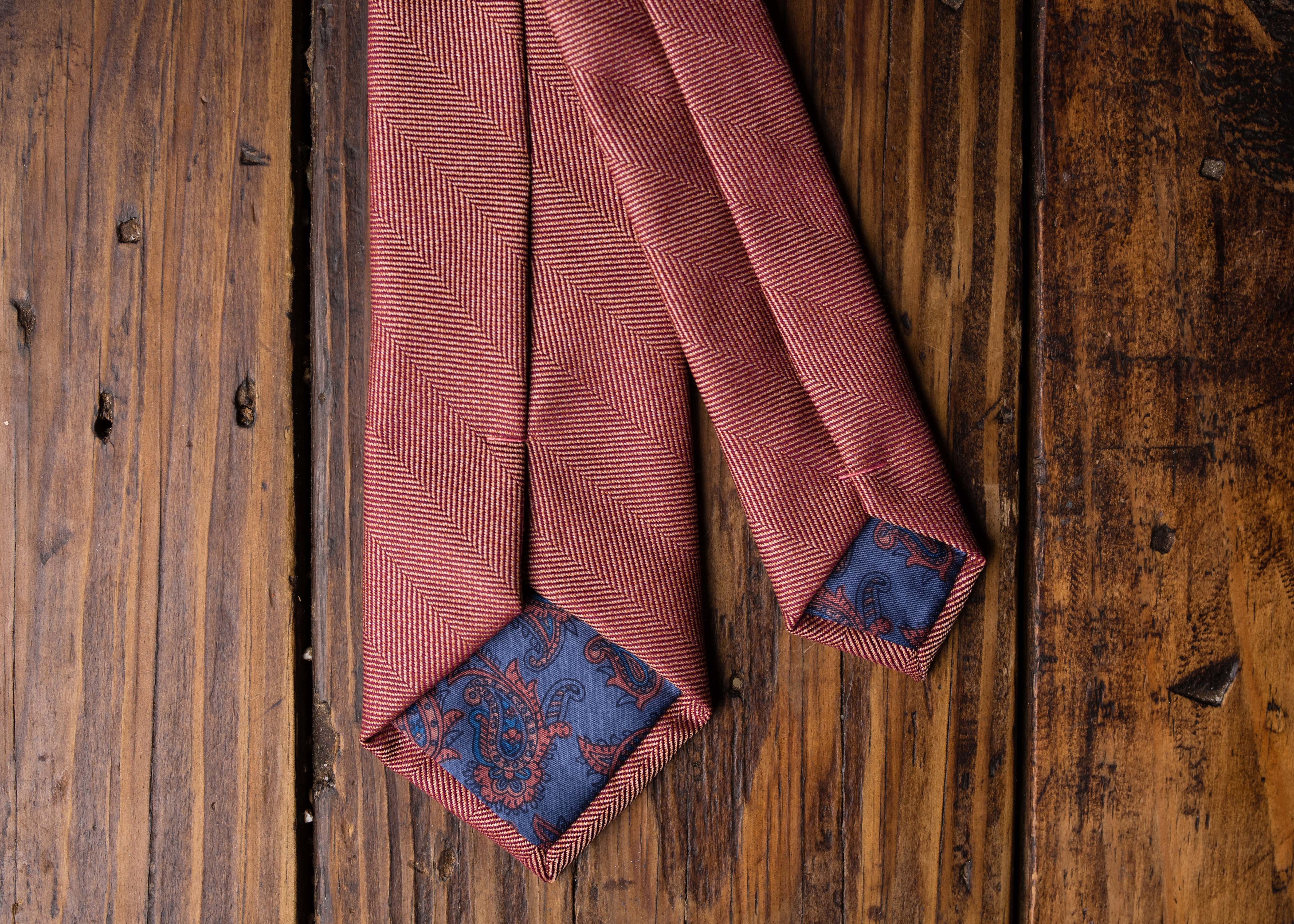 Brick Rust Blend Necktie