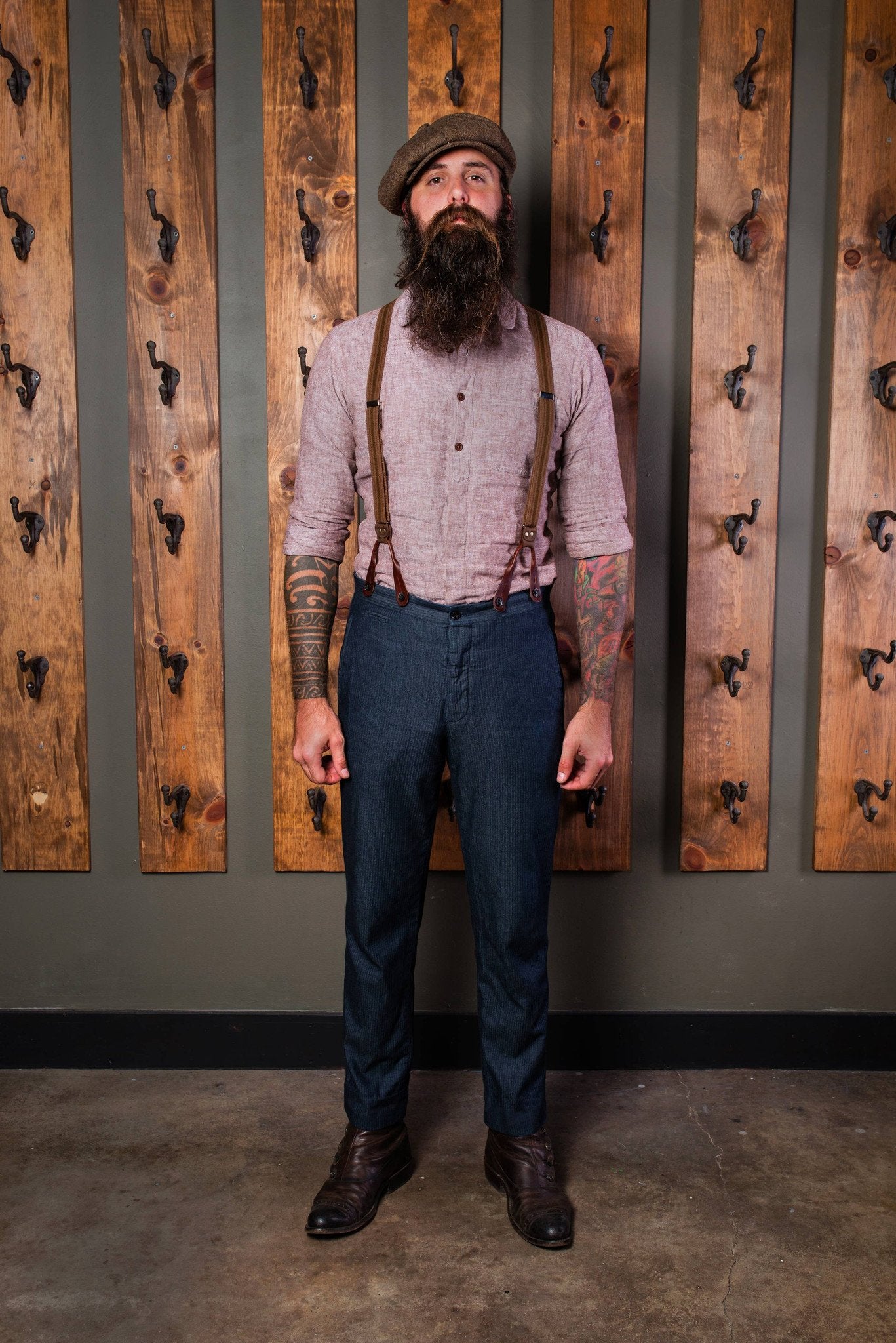 vintage clothing men suspenders