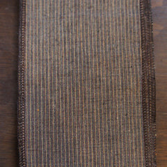 Brown Multi-color Stripe Cravat