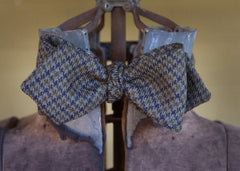 Green Navy Houndstooth Bowtie