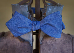Navy Floral Design Bowtie