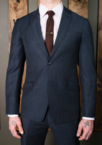 Two-Piece classic suit-Bykowski Tailor & Garb slim fit tailored fit Wool 1920's Dapper hand crafted